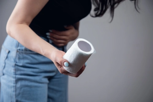 женщина с энкопрезом